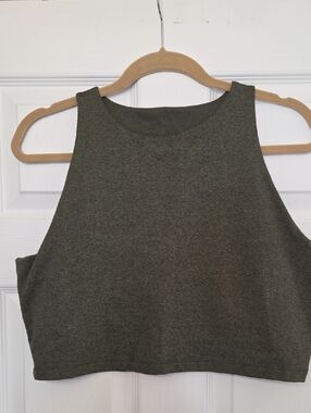 Old Navy Olive Green Sports Bra Top